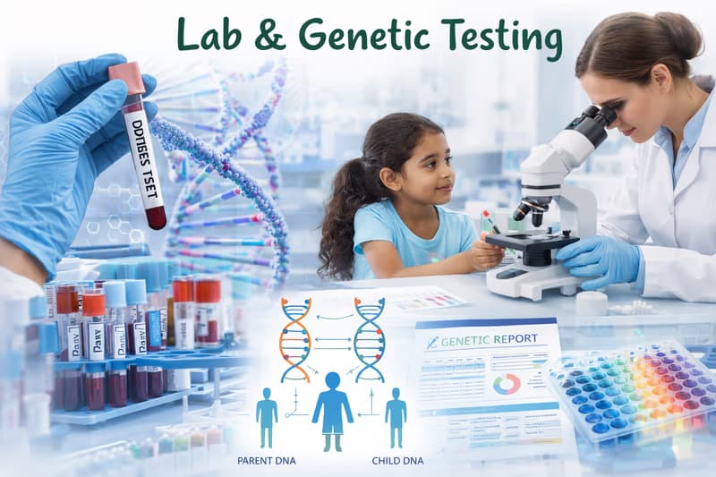 LAB and Genetic Test
